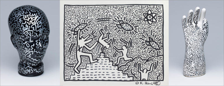 LA Ⅱ (Angel Ortiz) with Keith Haring