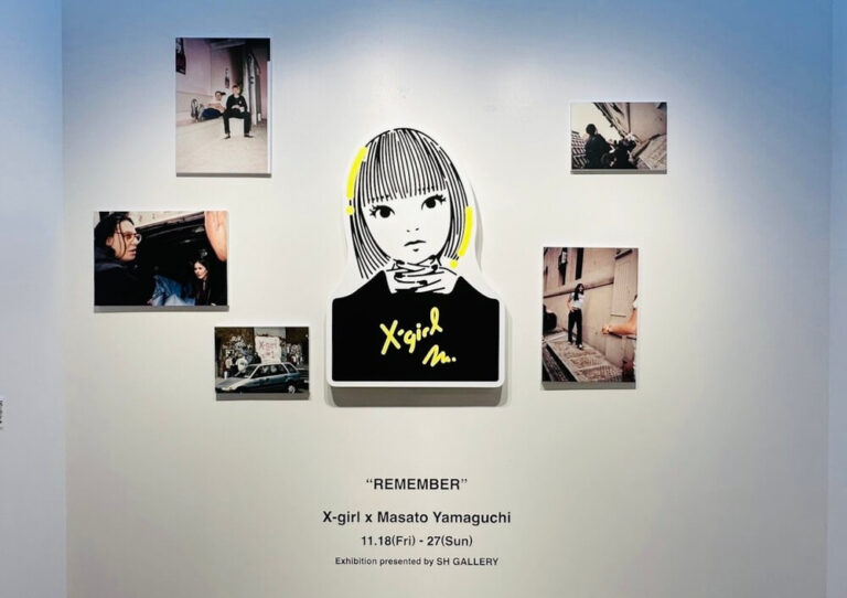 X-girl x Masato Yamaguchi collaborative exhibition